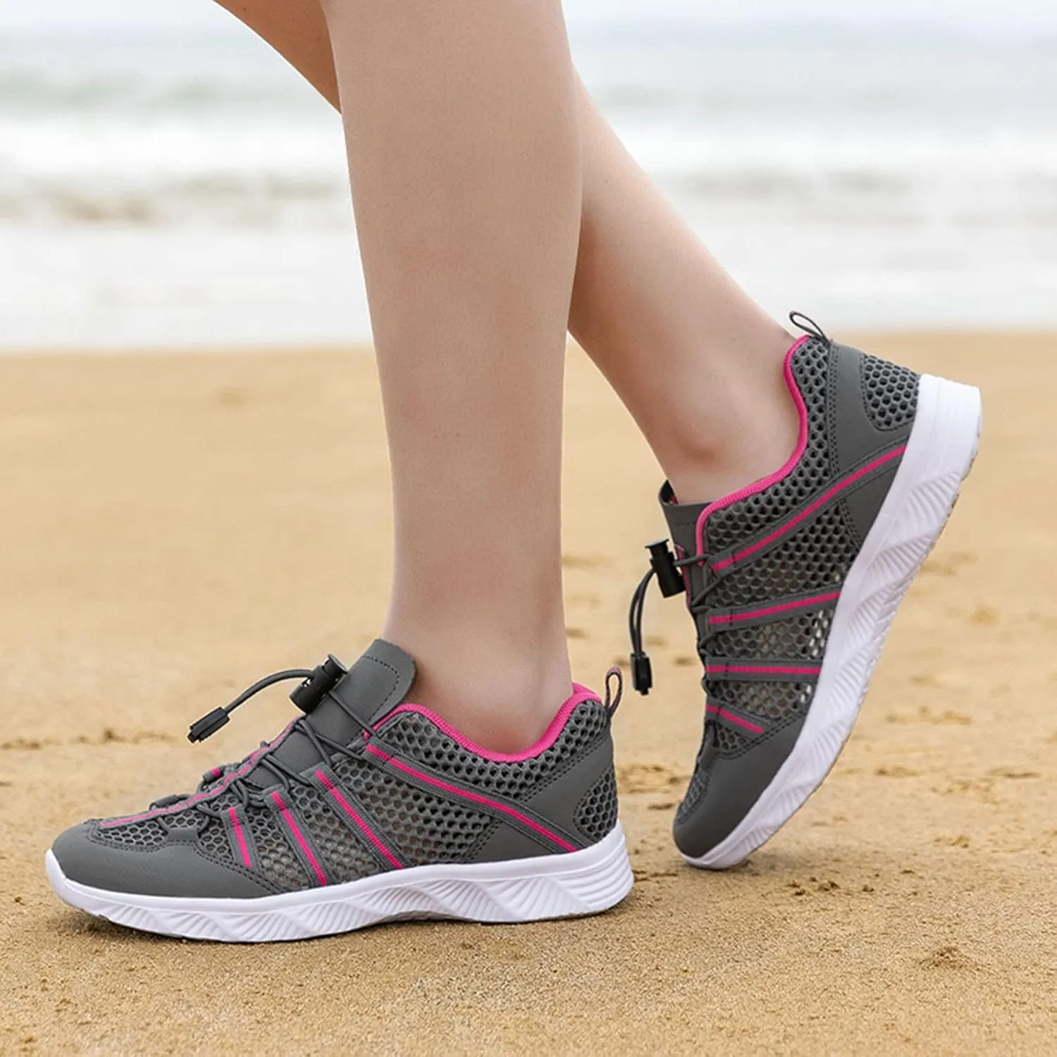 Mens Water Shoes Aqua Shoes for Women Barefoot Quick-Dry Outdoor Athletic Sport Kayaking Boating Swimming Shoes Barefoot Shoes