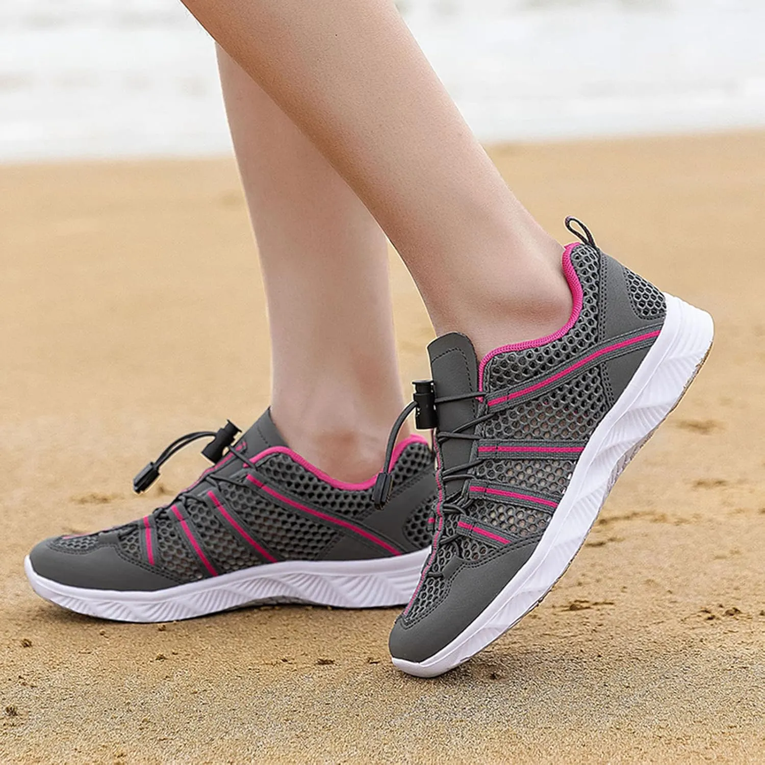 Mens Water Shoes Aqua Shoes for Women Barefoot Quick-Dry Outdoor Athletic Sport Kayaking Boating Swimming Shoes Barefoot Shoes