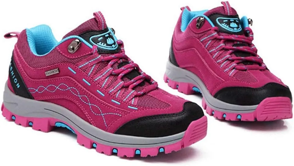 MIOKE Women's Waterproof Hiking Shoes Outdoor Running Trail Hiker Non-Slip Casual Climbing Backpacking Shoes
