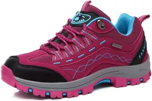 MIOKE Women's Waterproof Hiking Shoes Outdoor Running Trail Hiker Non-Slip Casual Climbing Backpacking Shoes