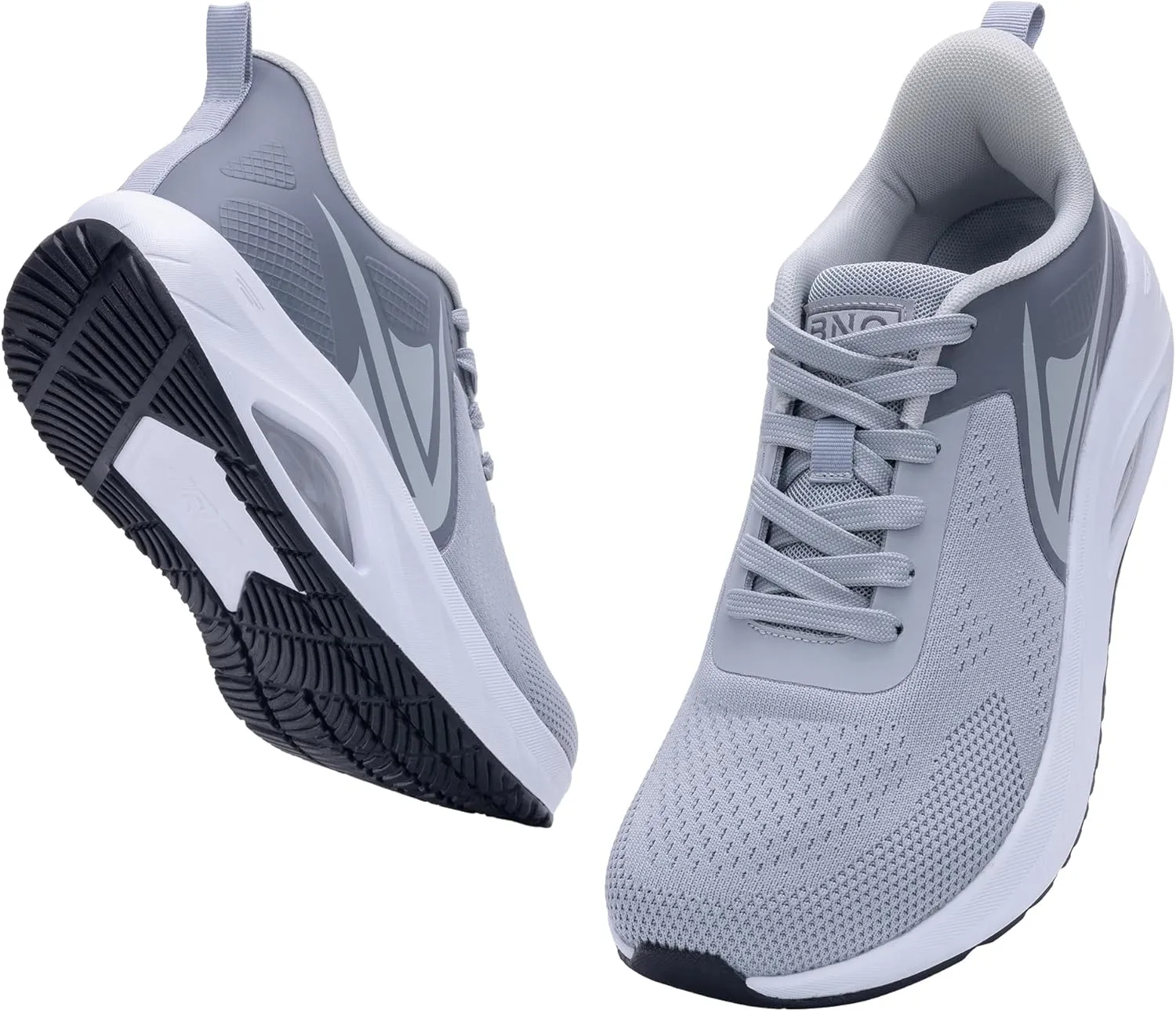 PERSOUL Mens Wide Toe Box Shoes Air Running Fashion Sneakers Athletic Tennis Walking Shoes with Arch Support for Gym Jogging Workout US 8-13