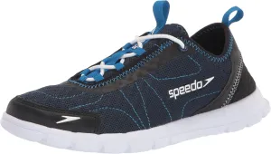 Speedo Mens Hybrid Watercross Water Shoe, Navy/White (9)
