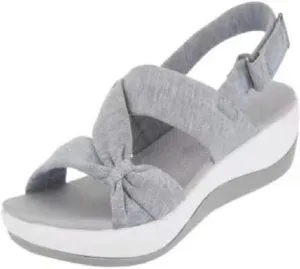 Summer Sandals for Women 2024 Orthopedic Arch Support Walking Shoes Casual Comfortable Platform Wedges Strappy Sandal