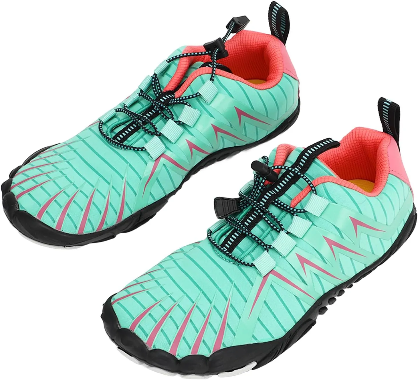 YOUTHINK Women Climbing Shoes Prevent Slip Breathable Lightweight Lady Water Shoes for Beach Hiking Driving Green
