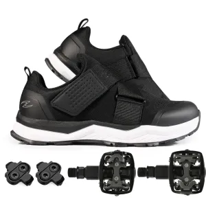 Zol Salon Indoor Cycling Shoes with Wellgo Pedals and Cleats